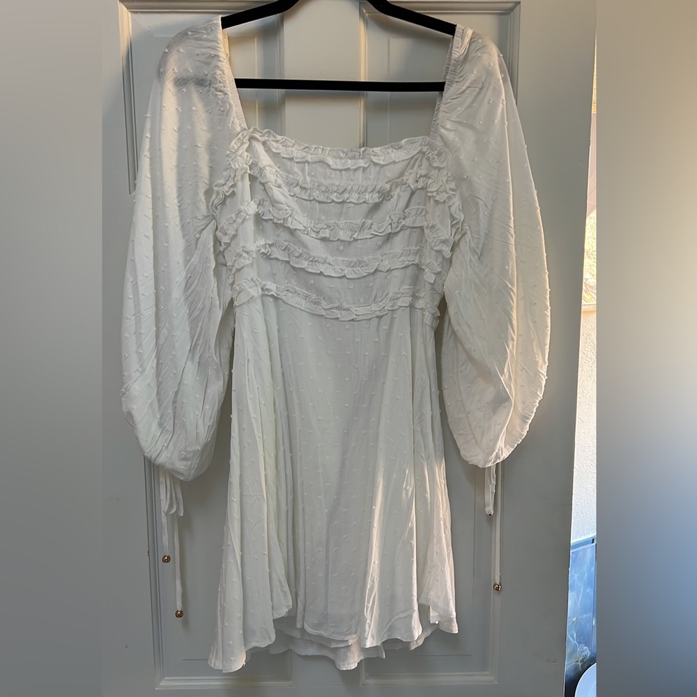 Hello Molly On The Horizon White Dress Small